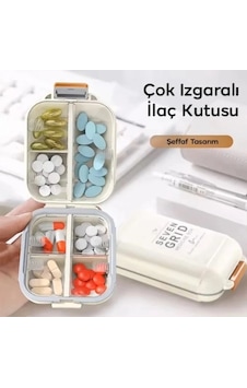 Zenviya21 Çok Izgaralı İlaç Kutusu Zenya785 Renkli Zenviya21 Çok Izgaralı İlaç Kutusu Zenya785 Renkli