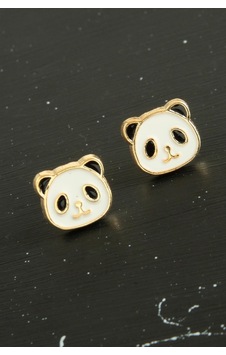 Zenviac456 Panda Mineli Minik Küpe Zenviac45678 Beyaz Zenviac456 Panda Mineli Minik Küpe Zenviac45678 Beyaz