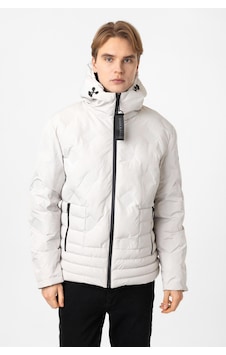 Back And Bond Taş Regular Fit Kapüşonlu Puffer Mont Çok Renkli Back And Bond Taş Regular Fit Kapüşonlu Puffer Mont Çok Renkli
