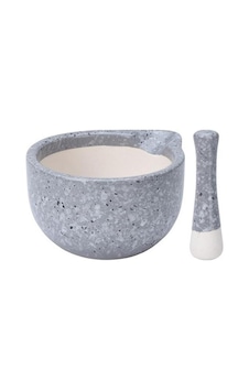 Tantitoni Stonware 330 Ml Havan Gri 12,7 X 10,7 X 6,5 Cm