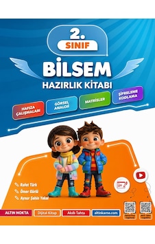 Altın Nokta Yayınları 2. Sınıf Bilsem Hazırlık Kitabı Altın Nokta Yayınları 2. Sınıf Bilsem Hazırlık Kitabı