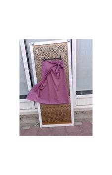 Çınar Boutique Keten Bağlamalı Etek-pembe - S Pembe Pembe Çınar Boutique Keten Bağlamalı Etek-pembe - S Pembe Pembe