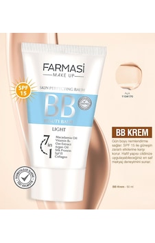 Farmasi BB Fondöten 15 Spf Light 01 50 ML Farmasi BB Fondöten 15 Spf Light 01 50 ML