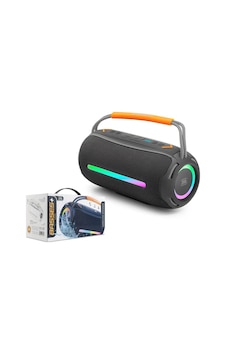 Subzero Taşınabilir Kablosuz Hoparlör Tws Rgb Ledli 12 Saat Şarj Siyah Subzero Taşınabilir Kablosuz Hoparlör Tws Rgb Ledli 12 Saat Şarj Siyah