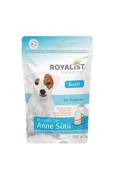 Royalist Biotinli Yavru Köpekler İçin Anne Sütü Ek Besin Takviyesi 200 G