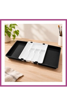 Gees Global Ayarlanabilir Kayar Kaşıklık Çekmece İçi 36x69cm Gbzs Çok Renkli Gees Global Ayarlanabilir Kayar Kaşıklık Çekmece İçi 36x69cm Gbzs Çok Renkli