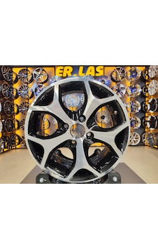 4 Adet R1-547 6 14 4 100 Et35 Black Mack Jant Revize Edilmiş Takım