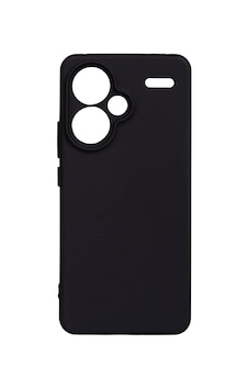 Zore Xiaomi Redmi Note 13 Pro Plus 5g Uyumlu Omsy Biye Silikon-siyah