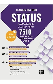 Status Kaymakamlık Çalışma Kitabı 7510 Açıklamalı Ve Çözümlü S... Status Kaymakamlık Çalışma Kitabı 7510 Açıklamalı Ve Çözümlü S...