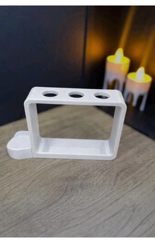 3 Lü Diş Fırça Tutucu Ve Diş Macunu Rafı Stand Kırmızı / Beyaz / Siyah Beyaz 3 Lü Diş Fırça Tutucu Ve Diş Macunu Rafı Stand Kırmızı / Beyaz / Siyah Beyaz