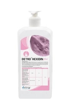 Detro Hexidin Antiseptik Etkili Sıvı Yıkama Sabunu 1 L Detro Hexidin Antiseptik Etkili Sıvı Yıkama Sabunu 1 L