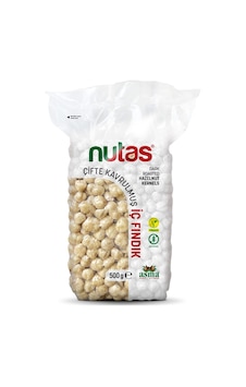 Nutas Çifte Kavrulmuş İç Fındık - 500g Vakum Paket Diğer Nutas Çifte Kavrulmuş İç Fındık - 500g Vakum Paket Diğer