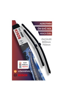 3397007428 800mm + 750mm Muz Tipi Aerotwin Ön Silecek Seti Bosch A428s