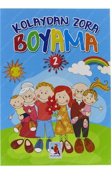 Kolaydan Zora Boyama 2 Nurdan Yayınları Kolaydan Zora Boyama 2 Nurdan Yayınları