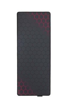 Petek Desen Kırmızı Mouse Pad 70x30 Kaydırmaz Oyuncu Ev Ofis Mousepad Petek Desen