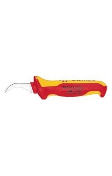Knipex 98 53 13 180mm İzoleli Kablo Sıyırma Bıçağı Vde Knipex 98 53 13 180mm İzoleli Kablo Sıyırma Bıçağı Vde