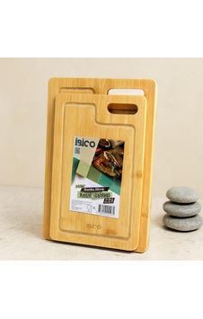 Bambu Kesme Panosu 2'li Set 18x28 & 22x32 Cm Bambu Kesme Panosu 2'li Set 18x28 & 22x32 Cm