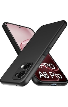 Oppo A6 Pro Uyumlu Silikon Kılıf - Pastel Renk Tonu Kamera Korumalı Esnek Kapak - Siyah Siyah Oppo A6 Pro Uyumlu Silikon Kılıf - Pastel Renk Tonu Kamera Korumalı Esnek Kapak - Siyah Siyah