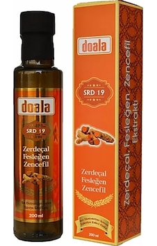 Doala Srd 19 Zerdeçal Fesleğen Zencefil Sıvı Ekstrakt Karışımı 200 ML