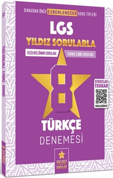8.Sınıf LGS Türkçe 8 Deneme- Yıldız Sorular Yayınları 8.Sınıf LGS Türkçe 8 Deneme- Yıldız Sorular Yayınları