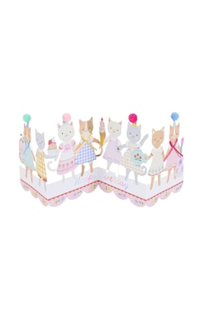 Meri Meri - Kitten Club Concertina Birthday Card - Yavru Kedi Kulübü Doğum Günü Kartı Meri Meri - Kitten Club Concertina Birthday Card - Yavru Kedi Kulübü Doğum Günü Kartı