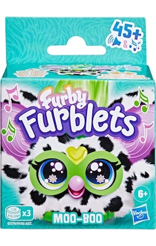 Furby Furblets Moo-boo Elektronik Mini Peluş 45+ Sesli 6+ Yaş Çok Renkli