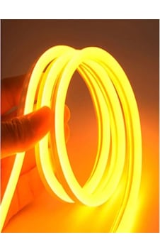 Yuled Neon Amber 220V Esnek Hortum Şerit Led Işık 10 M + Güç Fişi Yuled Neon Amber 220V Esnek Hortum Şerit Led Işık 10 M + Güç Fişi