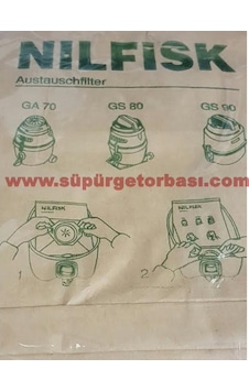 Nilfisk Gs 80 Süpürge Toz Torbası Nilfisk Gs 80 Süpürge Toz Torbası