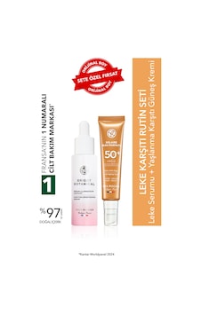 Yves Rocher Leke Karşıtı Rutin Seti-c Vitamini Leke Serumu 30ml &yaşlanma Karşıtı Güneş Kremi 50+ Spf 40 Ml Yves Rocher Leke Karşıtı Rutin Seti-c Vitamini Leke Serumu 30ml &yaşlanma Karşıtı Güneş Kremi 50+ Spf 40 Ml