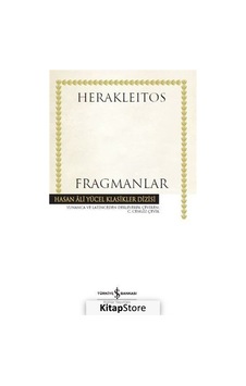 Kitapstore Fragmanlar Karton Kapak / Herakleitos Kitapstore Fragmanlar Karton Kapak / Herakleitos