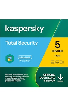 Kaspersky Total Security Dijital 5 Cihaz 1 Yıl Kaspersky Total Security Dijital 5 Cihaz 1 Yıl