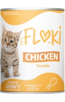 Floki Tavuklu Yavru Kedi Konservesi 400 Gr