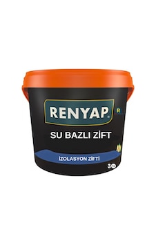 Renyap Su Bazlı Zift İzolasyon Zifti 3 Kg Renyap Su Bazlı Zift İzolasyon Zifti 3 Kg