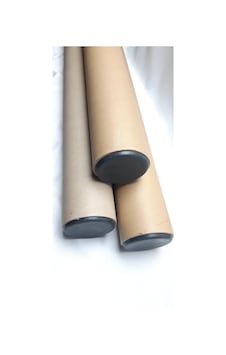 Beauty Be 3 Adet 100 CM Uzunlukta 7.5 CM Çapında Siyah Kapaklı Postüp