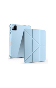 Mi Pad 7 2024 2410crp4cg Uyumlu Kalem Bölmeli Dönebilen Üçgen Standlı Tri Folding Tablet Kılıfı - Mavi - T38567 Mi Pad 7 2024 2410crp4cg Uyumlu Kalem Bölmeli Dönebilen Üçgen Standlı Tri Folding Tablet Kılıfı - Mavi - T38567