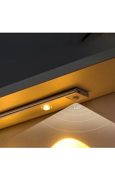 Slim Led Kabin Armatürü Hareket Sensörlü Dekoratif Gece Lambası Usb Şarjlı Aydınlatma 40 Cm Beyaz 3w Beyaz Slim Led Kabin Armatürü Hareket Sensörlü Dekoratif Gece Lambası Usb Şarjlı Aydınlatma 40 Cm Beyaz 3w Beyaz