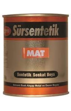 Gen Sürsentetik Beyaz Mat Yağlı Boya 1Kg Gen Sürsentetik Beyaz Mat Yağlı Boya 1Kg