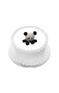 Şeker Hamurundan Pasta Tamamlayıcı Süs Panda Modeli Şeker Hamurundan Pasta Tamamlayıcı Süs Panda Modeli