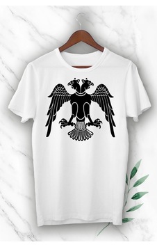 Flood Of Style Beyaz Anadolu Selçuklu Çift Başlı Kartal Baskılı Unısex Tişört Flood Of Style Beyaz Anadolu Selçuklu Çift Başlı Kartal Baskılı Unısex Tişört