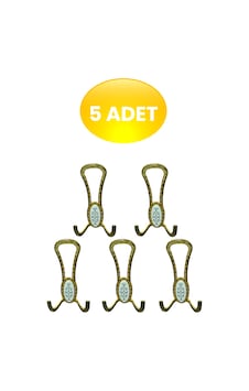 Seçil Gold Altın Metal Portmanto Vestiyer Duvar Dolap Mobilya Kapı Askısı Askılığı Askılık 5 Adet Altın Altın Seçil Gold Altın Metal Portmanto Vestiyer Duvar Dolap Mobilya Kapı Askısı Askılığı Askılık 5 Adet Altın Altın