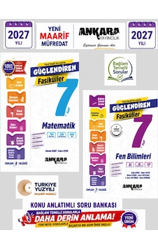 2027 7.sınıf Matematik-fen Konu Anlatımlı Bağlam Temelli Soru Bankası %100 Yeni Fasikül Müfredat 2027 7.sınıf Matematik-fen Konu Anlatımlı Bağlam Temelli Soru Bankası %100 Yeni Fasikül Müfredat