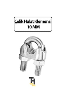 Çelik Halat Klemensi 10 Mm Çelik Halat Klemensi 10 Mm