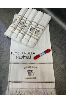 Dugun Havlusu 12 Adet Araba Havlusu (514944729) Beyaz Dugun Havlusu 12 Adet Araba Havlusu (514944729) Beyaz