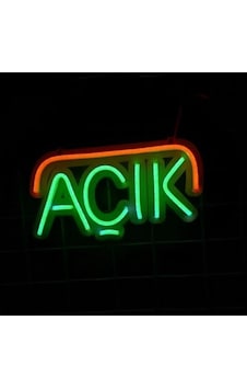 Neon Led Yazılar Neon Açık Yazısı