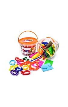 Kiddy Clay 55 Parça Oyun Hamuru Kalıp Seti Kovalı