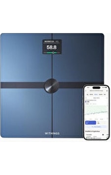 Withings Body Smart Wlan Dijital Baskül, Gelişmiş Vücut Kompozisyonu Ölçümü, Kas, Su Ve Kemik Analizi Takip Baskül Ve Teraziler,vücut Analiz Cihazları