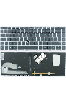 HP Uyumlu EliteBook 840 G5 G6 Notebook Klavyesi - Siyah - TR - ışıklı HP Uyumlu EliteBook 840 G5 G6 Notebook Klavyesi - Siyah - TR - ışıklı