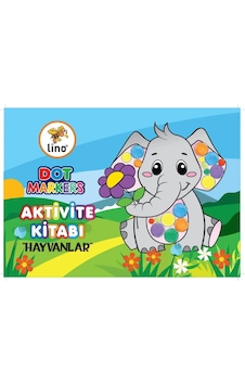 Lino Dot Markers Aktivite Boyama Kitabı Hayvanlar LN-702