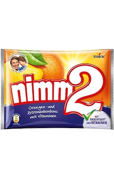 Nimm2 Orangen Und Portakallı ve Limonlu Şeker 240 G Nimm2 Orangen Und Portakallı ve Limonlu Şeker 240 G