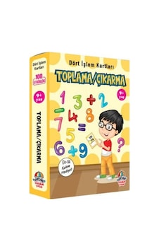 Dört İşlem Kartları - Toplama/Çıkarma (9+ Yaş)- Yağmur Çocuk Dört İşlem Kartları - Toplama/Çıkarma (9+ Yaş)- Yağmur Çocuk